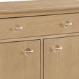 Cotswold Oak Sideboard - 2 Door - 1 Drawer - Small - Natural