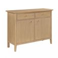 Cotswold Oak Sideboard - 2 Door - 2 Drawer - Natural