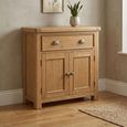 Dorchester Sideboard - 2 Door - 1 Drawer - Small - Rustic Oak