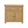 Dorchester Sideboard - 2 Door - 1 Drawer - Small - Rustic Oak