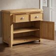Dorchester Sideboard - 2 Door - 2 Drawer - Medium - Rustic Oak