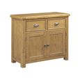 Dorchester Sideboard - 2 Door - 2 Drawer - Medium - Rustic Oak