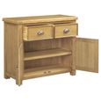 Dorchester Sideboard - 2 Door - 2 Drawer - Medium - Rustic Oak