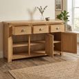 Dorchester Sideboard - 3 Door - Large - Rustic Oak