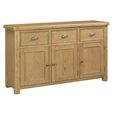 Dorchester Sideboard - 3 Door - Large - Rustic Oak