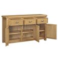 Dorchester Sideboard - 3 Door - Large - Rustic Oak