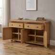 Dorchester Sideboard - 4 Door - Extra Large - Rustic Oak