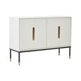 Danta Sideboard - 2 Door - Small - Off White Wood - 120cm