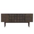 Lucca Sideboard - 4 Door - Extra Large - Dark Oak - 200cm