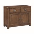 Oakridge Sideboard - 2 Door - 2 Drawer - Small - Dark Oak