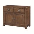 Oakridge Sideboard - 2 Door - 2 Drawer - Small - Dark Oak