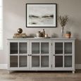 Provence Painted Sideboard - 3 Door - Large - Truffle
