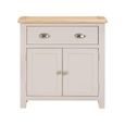 Windermere Painted Sideboard - 2 Door - 1 Drawer - Compact - Oyster Grey