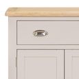 Windermere Painted Sideboard - 2 Door - 1 Drawer - Compact - Oyster Grey