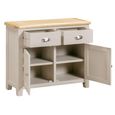 Windermere Painted Sideboard - 2 Door - 2 Drawer - Medium - Oyster Grey