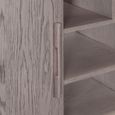 Madrid Sideboard - 2 Door - Large - Grey - Wooden