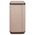Willox Curved Sideboard - 2 Door - Compact - Beige and Brown - Oak