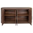 Windsor Curved Sideboard - 4 Door - Large - Walnut - Wood