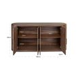 Windsor Curved Sideboard - 4 Door - Large - Walnut - Wood