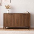 Peony Sideboard - 2 Door - Medium - Walnut - Wood