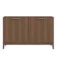 Peony Sideboard - 2 Door - Medium - Walnut - Wood
