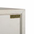 Whitebone Brass 4 Door Sideboard - 225cm