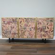 Sideboard - 3 Door - Medium - Topical Leave - Metal