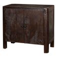 Sculp Sideboard - 2 Door - Small - Rustic Brown - Mango Wood