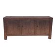 Sideboard - 3 Door - Large - Dark Brown - Solid Wood