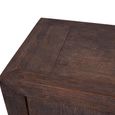 Sideboard - 3 Door - Large - Dark Brown - Solid Wood