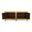 Sideboard - 4 Door - Extra Large - Vintage Yellow - Elm Wood