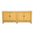 Sideboard - 4 Door - Extra Large - Vintage Yellow - Elm Wood