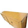 Sideboard - 4 Door - Extra Large - Vintage Yellow - Elm Wood