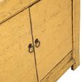 Sideboard - 4 Door - Extra Large - Vintage Yellow - Elm Wood