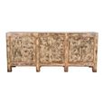 Chinese Sideboard - 6 Door - Extra Large - Distressed Rustic - Solid Wood