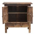 Unique One of a Kind - Distressed Sideboard - 2 Door - 94cm - Small - Brown - Elm Wood