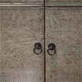 Distressed Sideboard - 2 Door - 106cm - Small - Weathered Grey - Reclaimed Wood