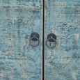 Distressed Sideboard - 2 Door - 88cm - Compact - Green - Wooden