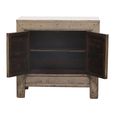 Distressed Sideboard - 2 Door - 93cm - Small - Weathered Grey - Reclaimed Wood