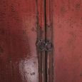 Distressed Sideboard - 4 Door - 172cm - Large - Red - Wooden