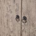 Distressed Sideboard - 6 Door - 214cm - Extra Large - Grey - Reclaimed Wood