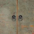Distressed Sideboard - 4 Door - 161cm - Large - Grey - Wooden