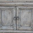 Distressed Sideboard - 4 Door 2 Drawer - 122cm - Medium - White Washed - Wooden