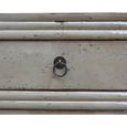 Distressed Sideboard - 5 Door 1 Drawer - 189cm - Extra Large - Grey - Lacquered Pine Wood