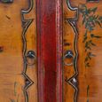 Hand Painted Sideboard - 3 Door 3 Drawer - 193cm - Extra Large - Rich Red - Elm Wood