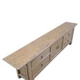 Sideboard - 2 Door 4 Drawer - 210cm - Extra Large - Brown - Wooden