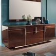 Bellagio Sideboard - 3 Door - Extra Large - High Gloss Walnut - Wooden