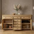 Treviso Oak Grand Sideboard - 4 Door - 200cm - Extra Large