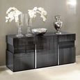 Montecarlo Sideboard - 3 Door - Large - Grey Koto High Gloss