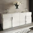Canova Extra Large Sideboard - 4 Door - White Gloss